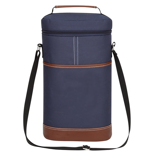 2 Bottle Insulated Wine Cooler Bag