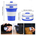 12 Oz Silicone Collapsible Travel Cup