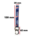 Full Color Custom Wristband with Bottle Opener
