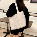 Large Capacity Canvas Tote Bag