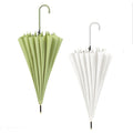 Japanese Style Small Fresh Leather Handle Umbrella