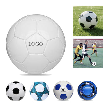 Size 5 PVC Machine-Stitched Soccer Ball For Adults