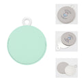 PU Round Slide-Out Pocket Mirror