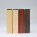 Bamboo Wood Square Tube Power Bank