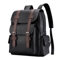 PU Leather Travel Laptop Backpack