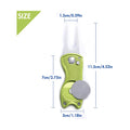 Foldable Golf Divot Tool With Pop-Up Button