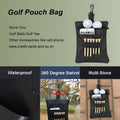 Multi-Pockets Golf Pouch Bag