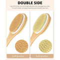 Double-Sided Long Handle Bath Brush