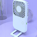 Mini Handheld Fan with Phone Holder