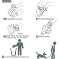 Dog Pooper Scooper W/Container