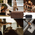 Genuine Leather Toiletry Bag