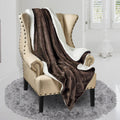 Bedsure Sherpa Fleece Throw Blanket For Couch