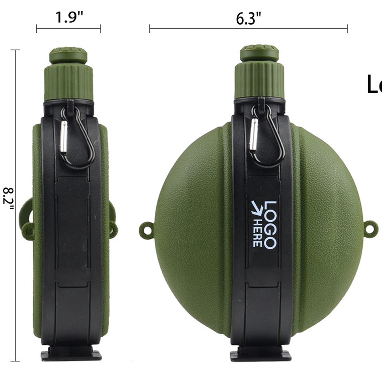 20 Oz Portable Collapsible Silicone Water Bottle