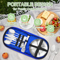 10 In 1 Outdoor Camping Silverware Set