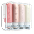 Silicone Travel Toiletries Dispenser Bottle Set