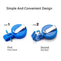 Horizontal Id Holder With Retractable Clip