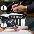 2-in-1 Stylus and Retractable Ballpoint Pen