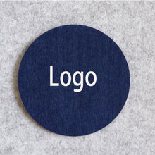 Round Absorbent Felt Cup Coaster