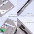 A4 Leather Clipboard Folder