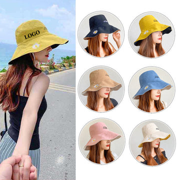 Double-Sided Large Brimmed Basin Cap
