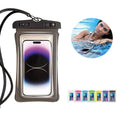 IPX8 Waterproof Phone Pouch Clear Touch Travel Lanyard