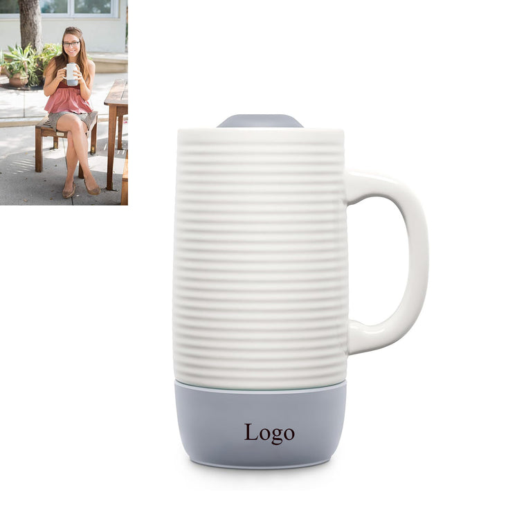 Sturdy On-The-Go Ceramic Mug