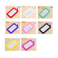 Plastic Luggage Tags