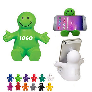 Squeezable Smile Toy Phone Holder