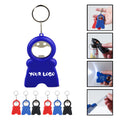 4 In 1 Keychain Bottle Opener Flashlight 3 Ft Measure Tape