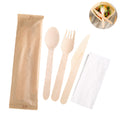 Disposable Biodegradable Wooden Cutlery Set