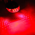 Led Bike Tail Lamp Night Riding Laser Light