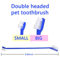 Soft Clean Pet Teeth Dual Headed Dog Tooth Brushes