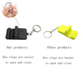 Portable Mini Silicone Cell Phone Stand Holder With Keyring