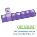 Weekly 7 Day Pill Organizer