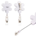Flower Shaped Retractable Badge Reel