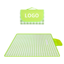 Portable Camping Waterproof Lattice Picnic Blanket