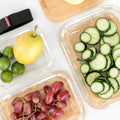 Clear Glass Bento Box