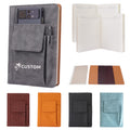 Refillable Lined Leather Journal Notebook