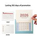 Desktop Business Calendar With Pen Holder And Storage Box