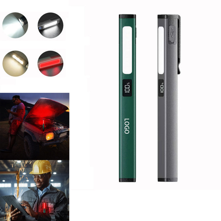 Rechargeable Magnetic COB Flashlight Auto Repair Work Light