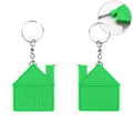 House Shaped Tape Measure Keychain