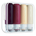 Silicone Travel Toiletries Dispenser Bottle Set