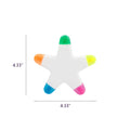Multi 5 In 1 Coloured Star Highlighter