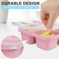 4 Compartments Snackle Box Container