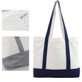 Cotton Canvas Boat Tote Bags