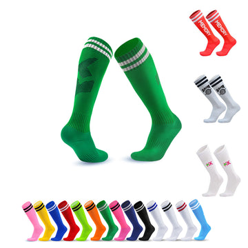 Adult & Youth Soccer Socks – Over-The-Knee Grip Socks