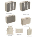 7 Set Packing Cubes for Suitcases