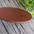Customized Circular PU Coasters with Embossing
