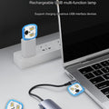 Warm Knitted Winter Hats Rechargeable LED
