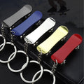 Creative Metal Skateboard Shape Keychain Gift Hanging